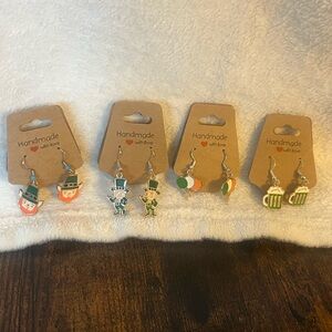 St. Patrick's Day Themed Earrings Set E30